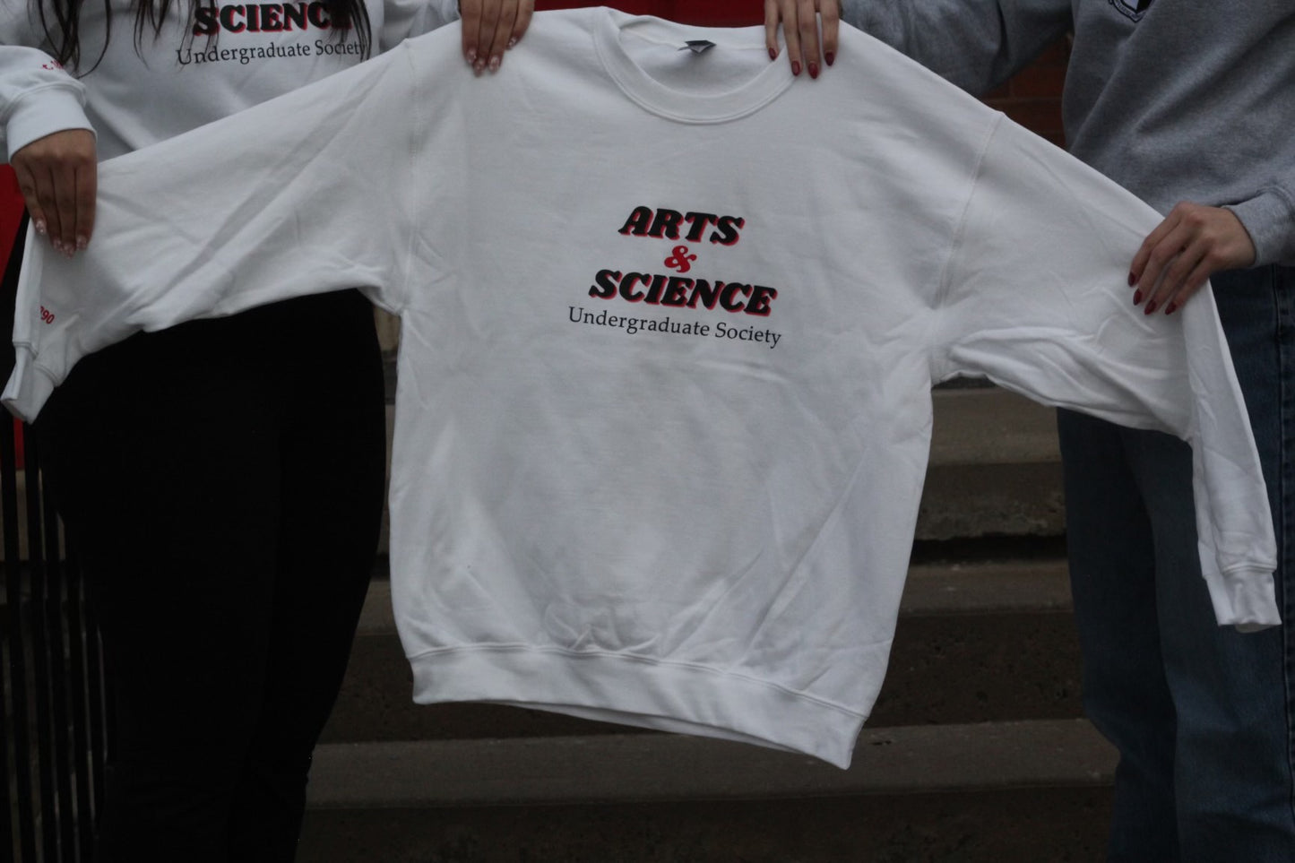 White Arts and Science Crewnecks