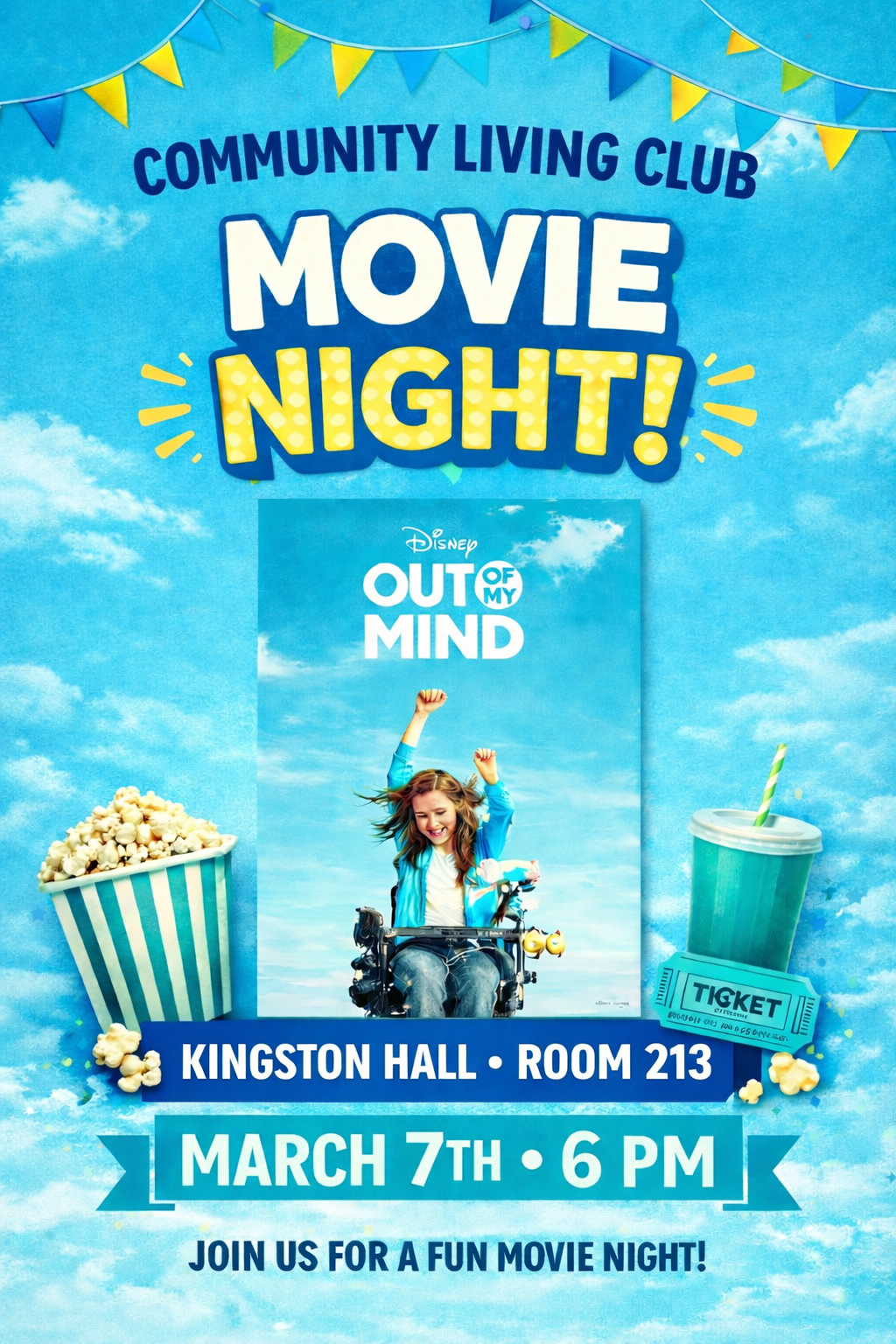 Community Living Club Movie Night