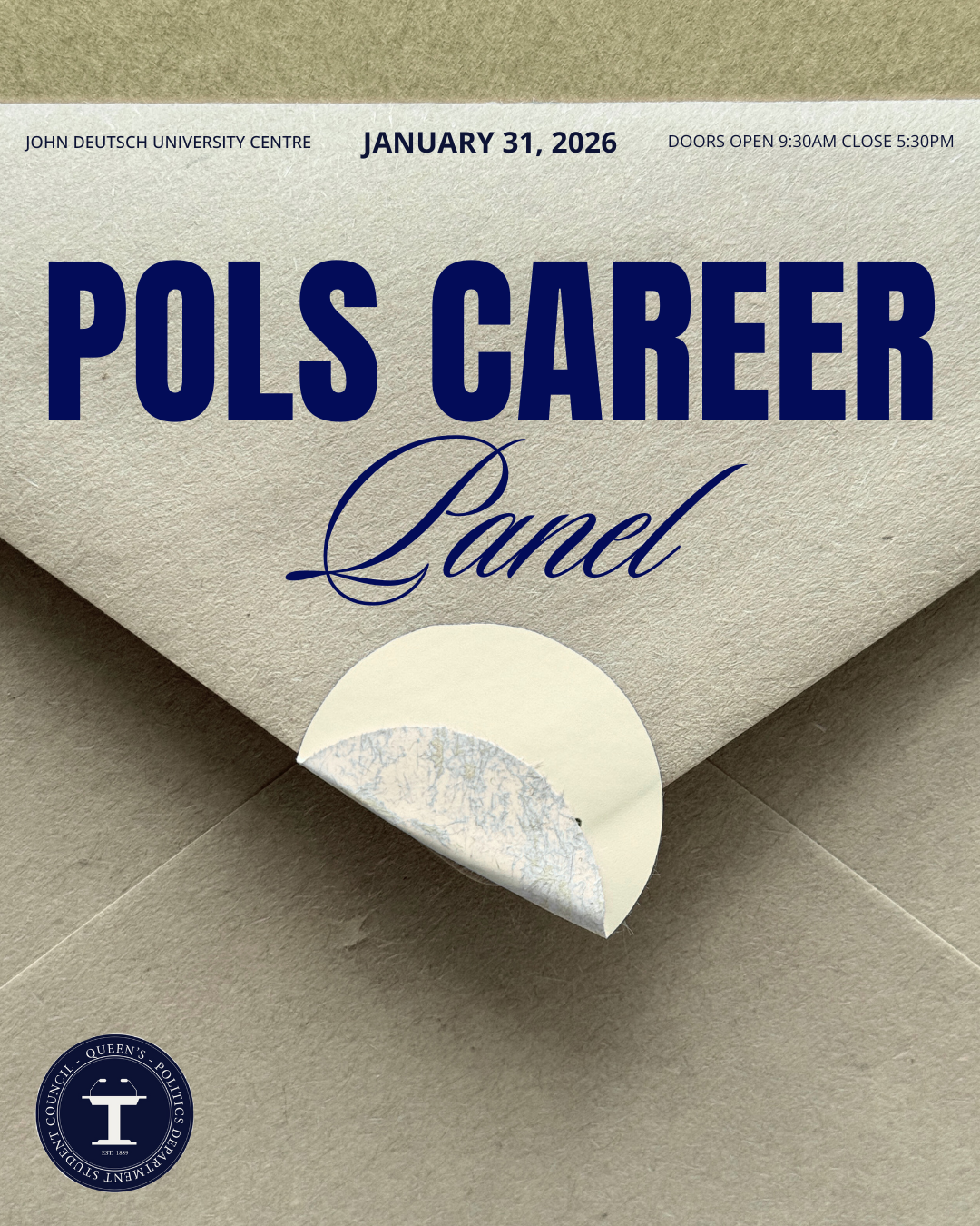 POLS DSC Career Panel Tickets