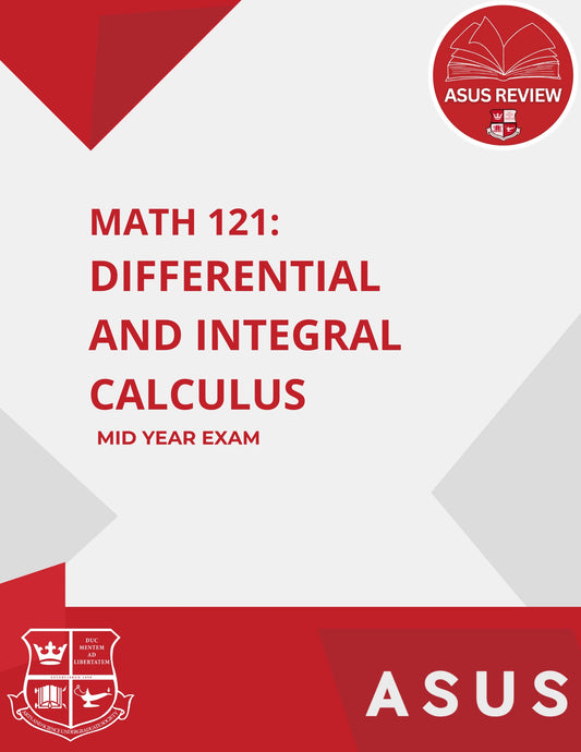 ASUS Review: MATH 121 Review Session