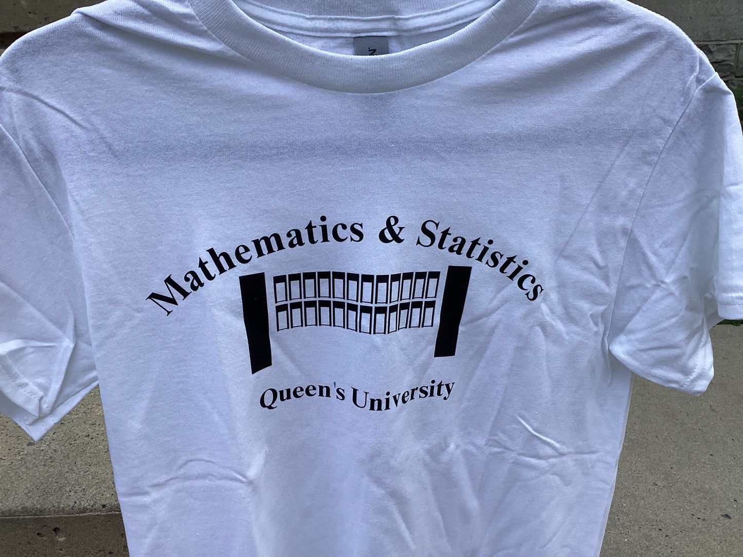 Mathematics & Statistics White T-Shirt