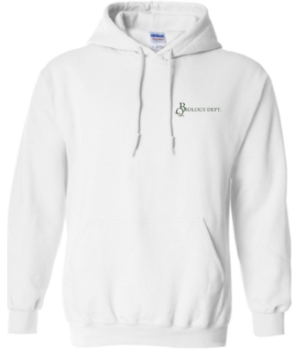 Biology White Hoodie