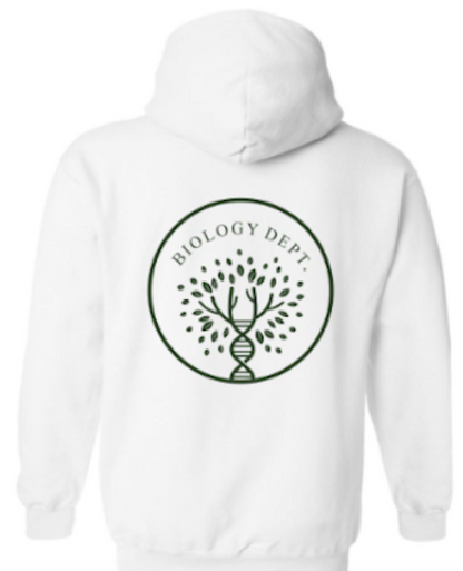 Biology White Hoodie