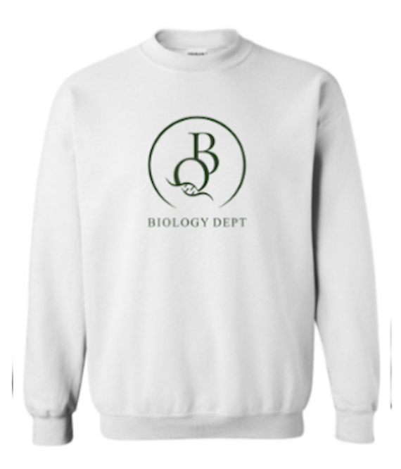 Biology White Crewneck