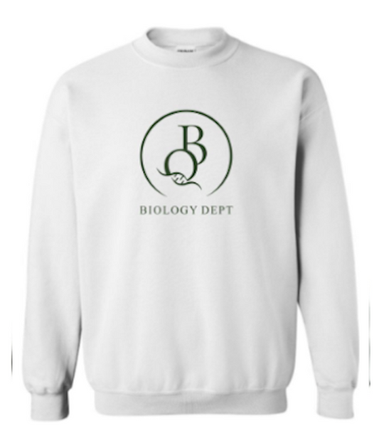 Biology White Crewneck