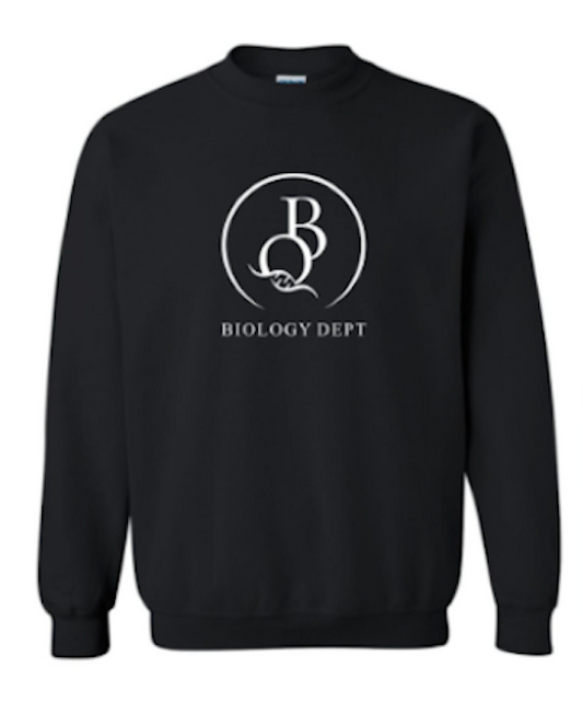 Biology Black Crewneck