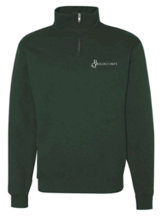 Biology Green Quarter-Zip