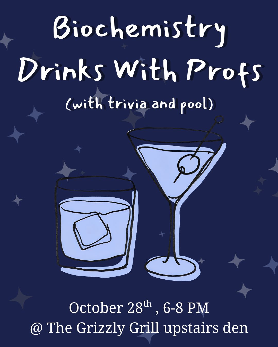 Tickets - Biochemistry Drinks With Profs
