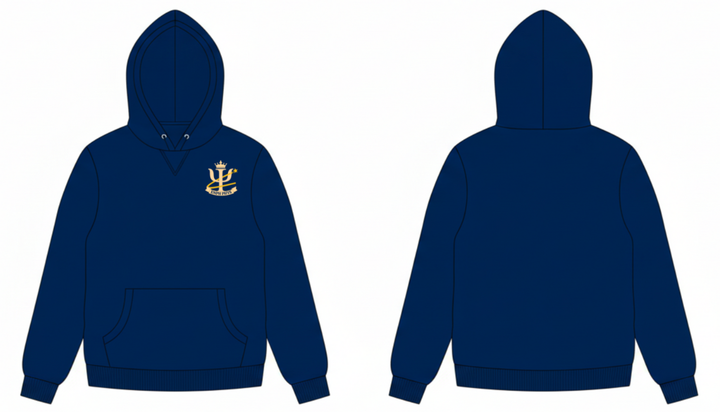 Eng Phys/Physics DSC Navy Blue Hoodie