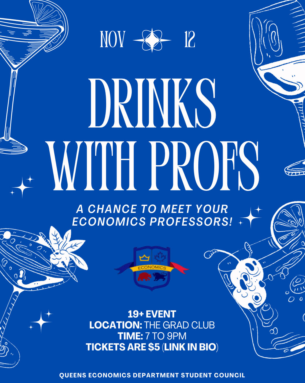 Economics Drinks with Profs